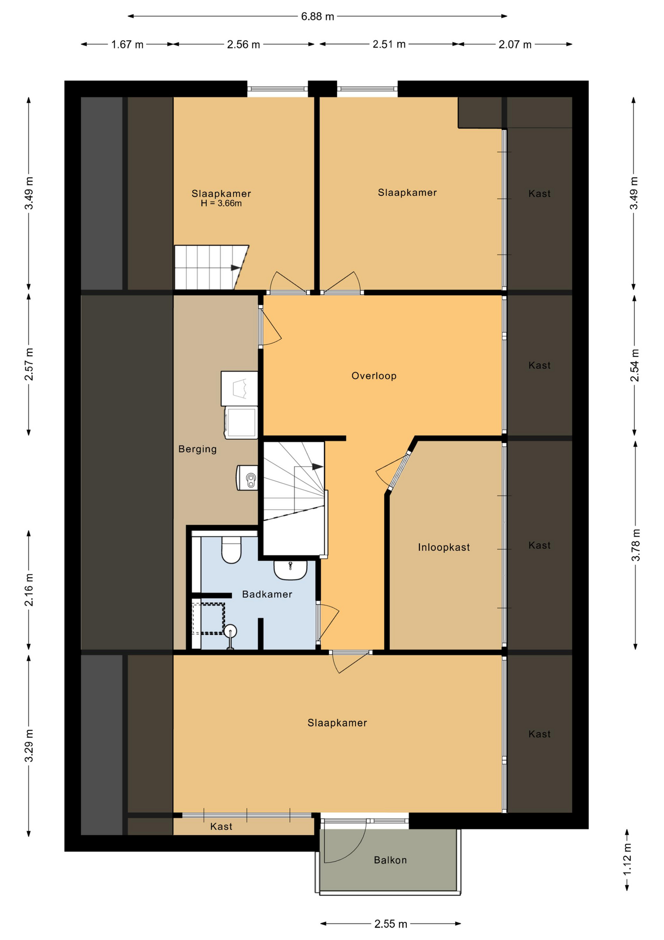Buitenplaats 7 - 8212 AA - lelystad-plattegrond-2